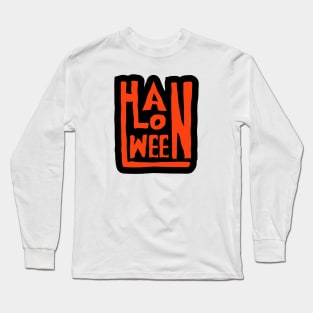 halloween greetings Long Sleeve T-Shirt